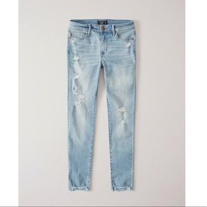 Abercrombie & Fitch Harper Low Rise Ankle Jeans